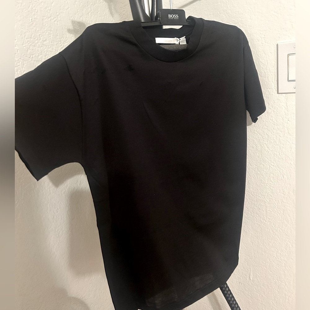 Hugo boss cotton women t-shirt in black